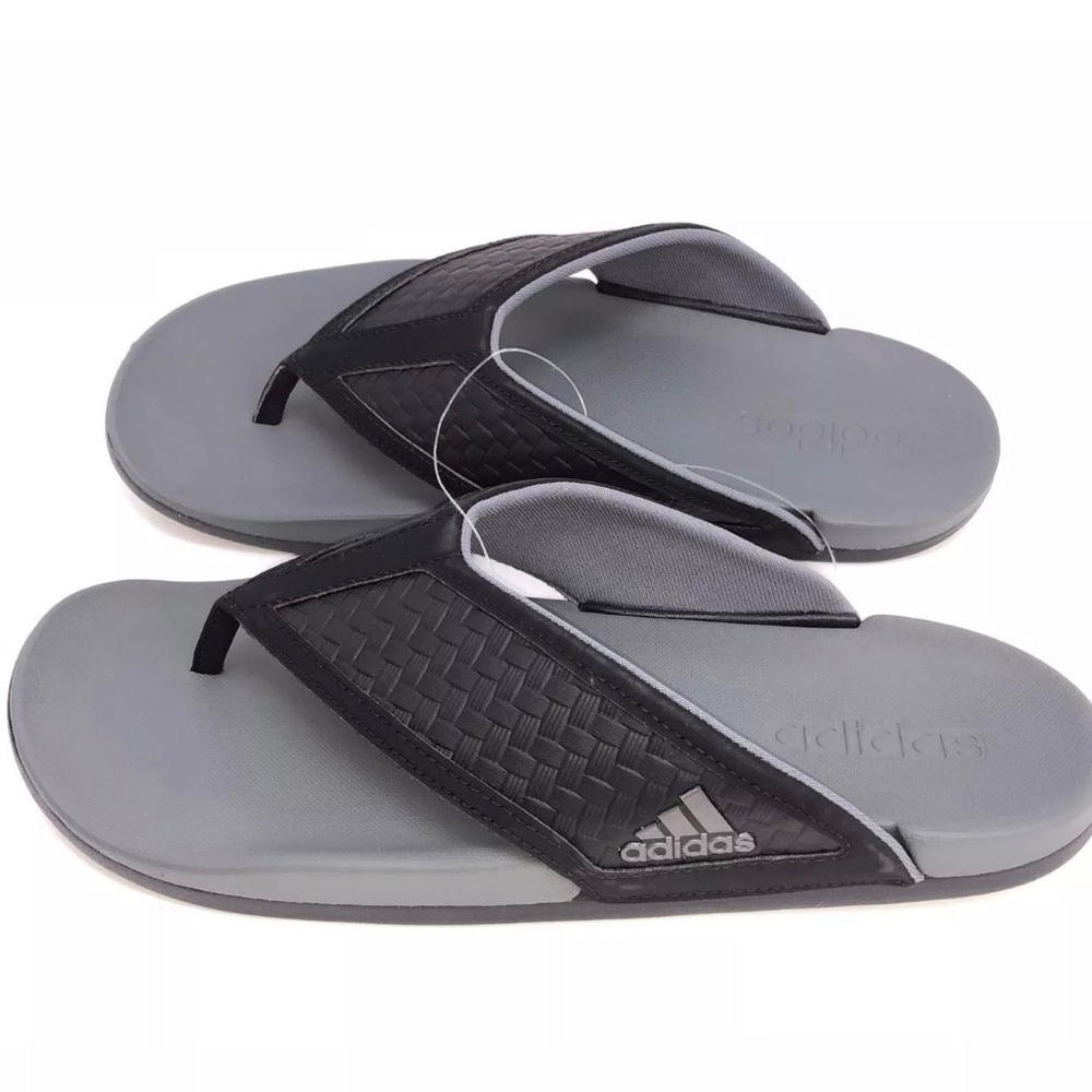 Adidas Mens Cloud Foam Flip Flop Sandal